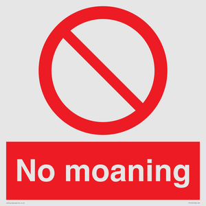 No Moaning